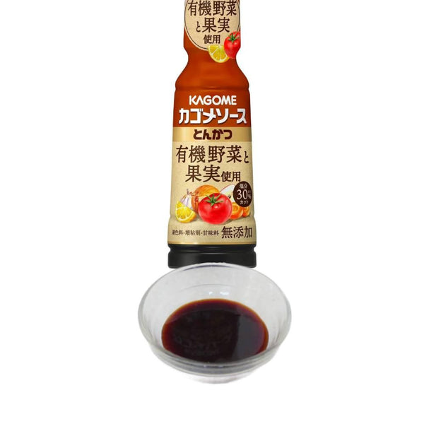 カゴメ 減塩 無添加 オーガニック とんかつソース 175ml