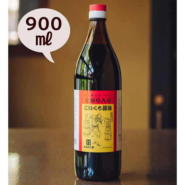 かめびし こいくちしょうゆ 2年熟成 濃口醤油 900ml