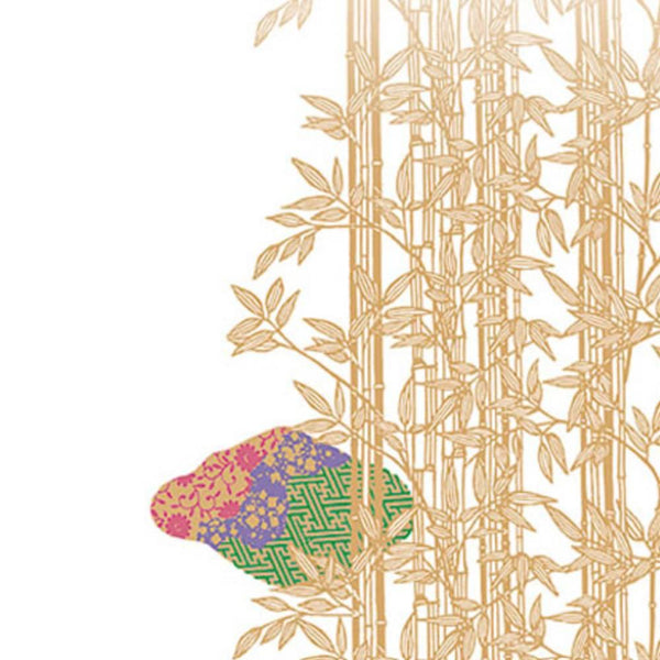 紙磯和紙 テーブルプレースマット 竹林柄 100枚
