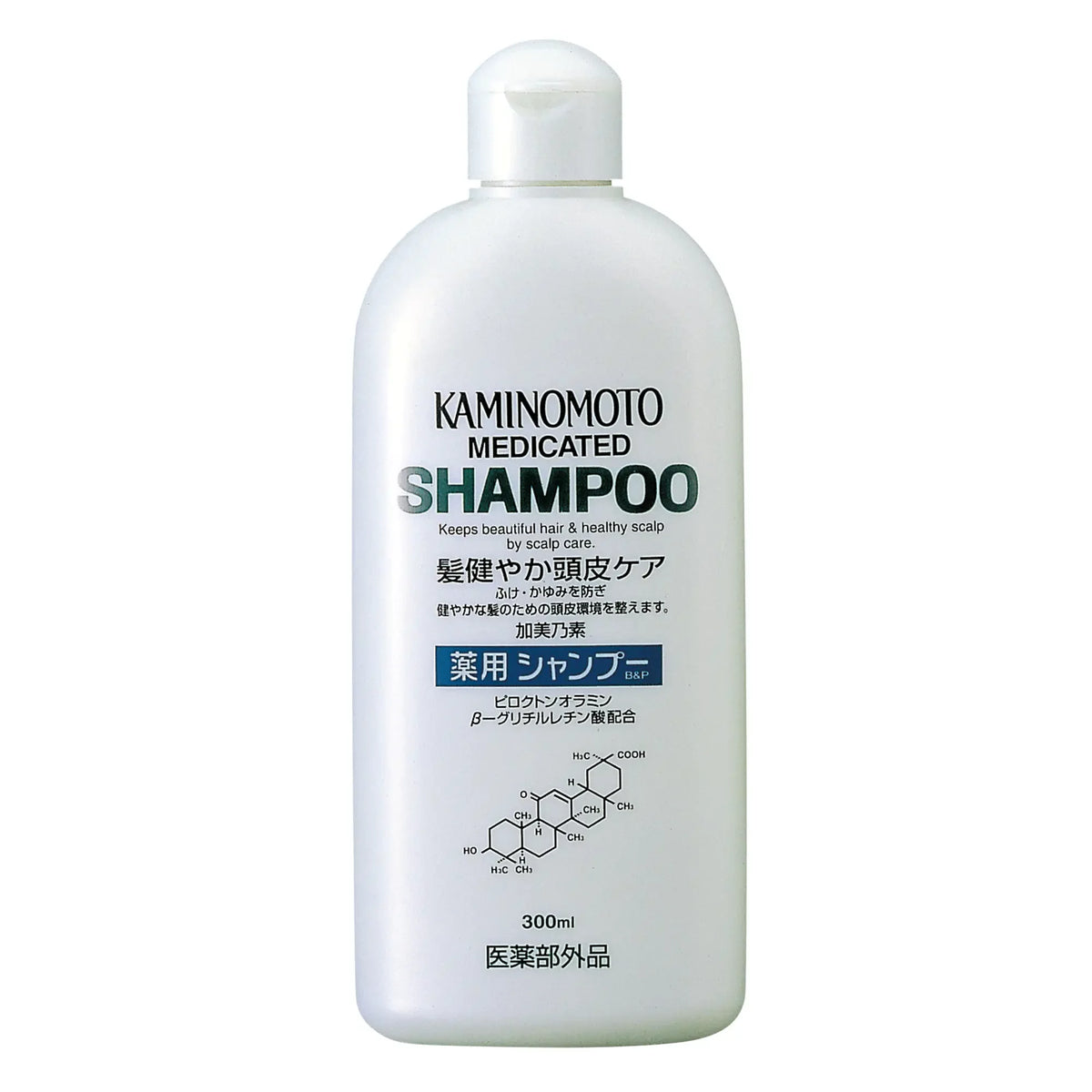 加美乃素 保湿スカルプケアシャンプー B&P 300ml