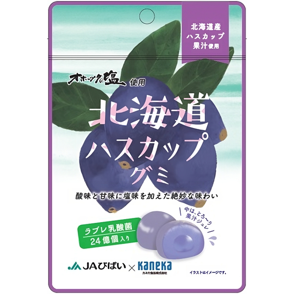 カネカ 北海道ハスカップハニーベリーグミ 40g(5個入り)