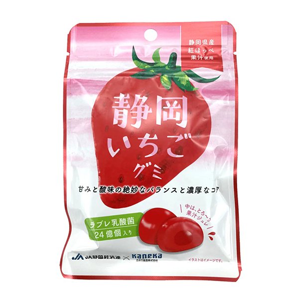 カネカ ジューシージャパニーズストロベリーグミ 40g (5個入り)