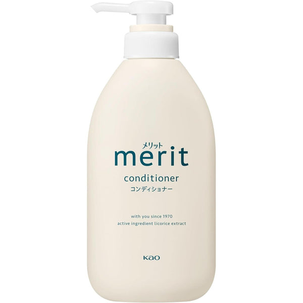 花王 メリット パラベンフリー コンディショナー すこやかな頭皮のために ポンプボトル 450ml