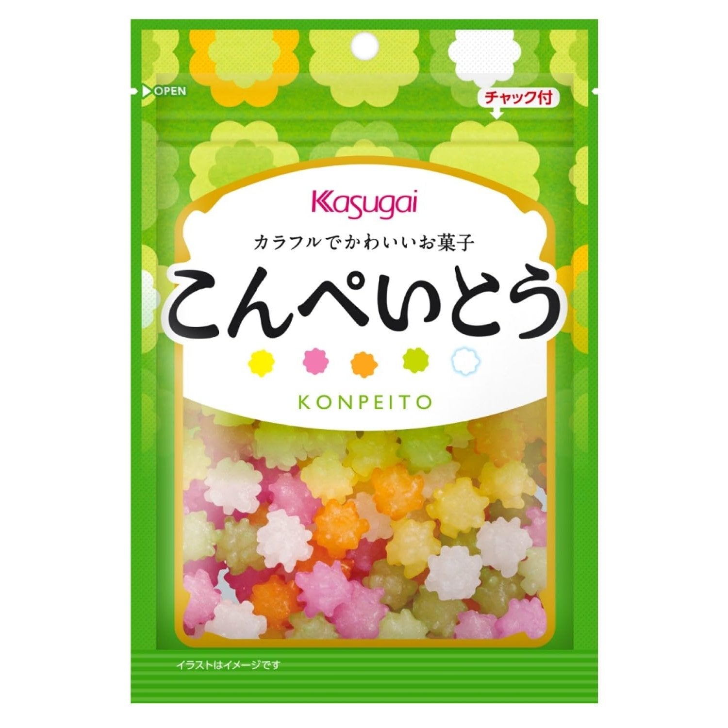 春日井 金平糖 砂糖菓子 和風スターキャンディ 76g
