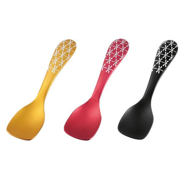 カタリキ プレミアムアルミアイスクリームスプーン トンボ柄(3本セット)