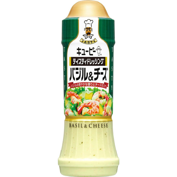 キューピー 濃厚クリーミーバジル&チーズサラダドレッシング 210ml
