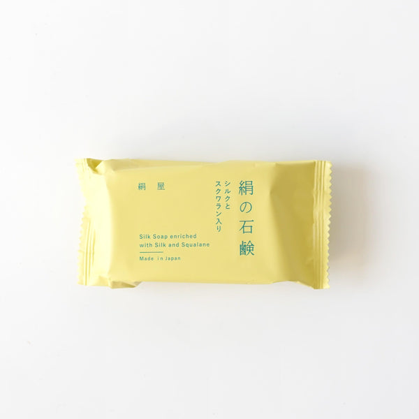 絹屋シルク石鹸 うるおい美容石鹸 シルクパウダー配合 100g