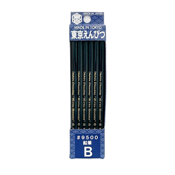 北星 東京鉛筆 B 9500 描画・ライトシェーディング用 12本入り