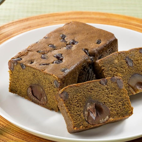 清泉 手作りほうじ茶パウンドケーキ あずきと栗入り 450g