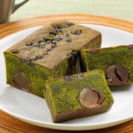 清泉 手作り宇治抹茶パウンドケーキ あずきと栗入り 450g