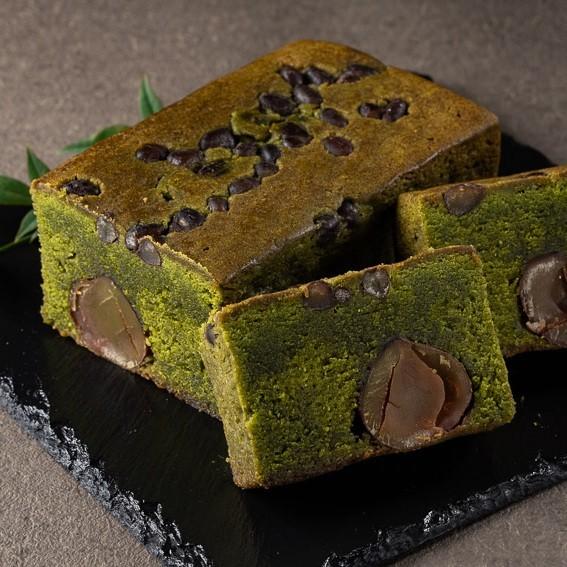 清泉 手作り宇治抹茶パウンドケーキ あずきと栗入り 450g