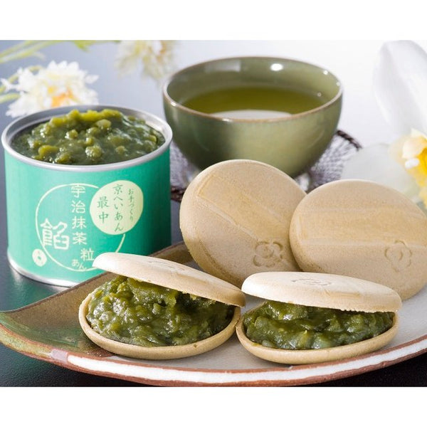 清泉もなかウエハース 宇治抹茶あずきペースト和菓子作りセット