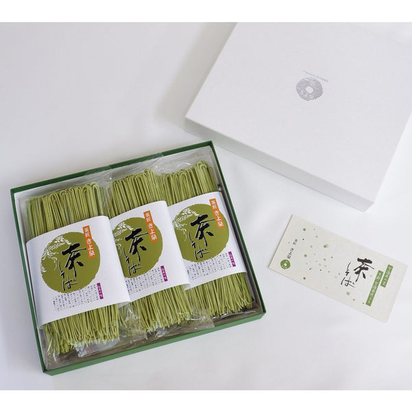 清泉 宇治抹茶 本格緑茶そば 6食