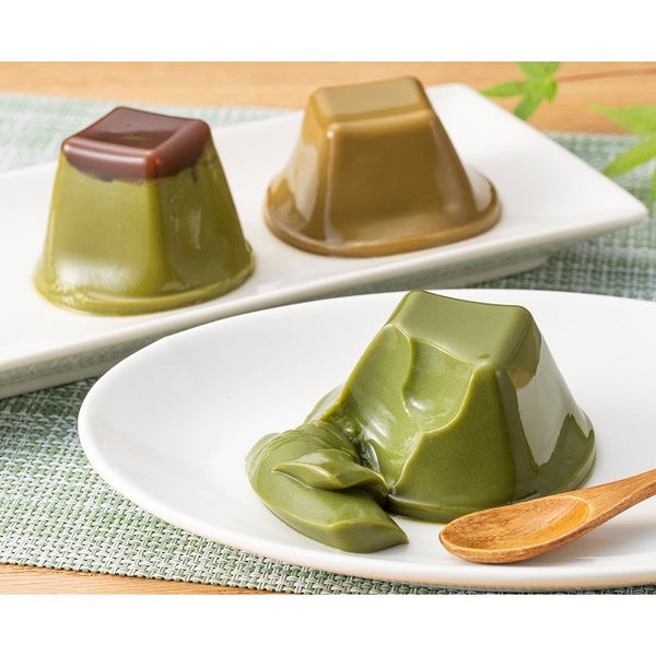 清泉 宇治抹茶&ほうじ茶プリン 3種詰合せ 6個入