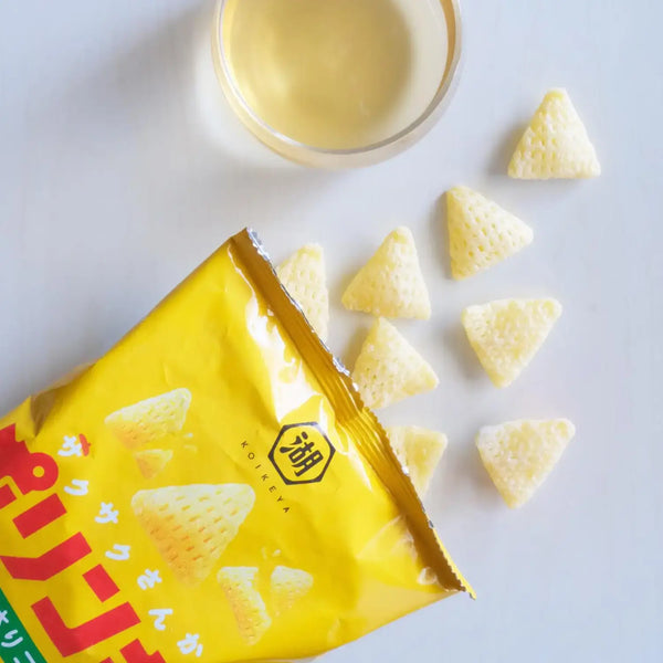 湖池屋 ポリンキー コーンスープチップス 55g (3個パック)