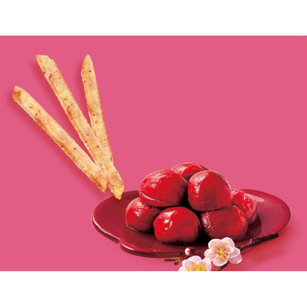 湖池屋 スティック すっぱムーチョ 梅味ポテトスティックチップス 34g (6個入り)