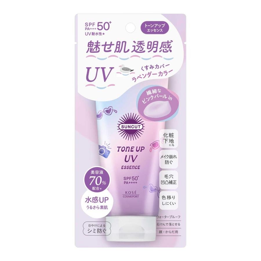 コーセー サンカット トーンアップUVエッセンス SPF50+ PA++++ 80g