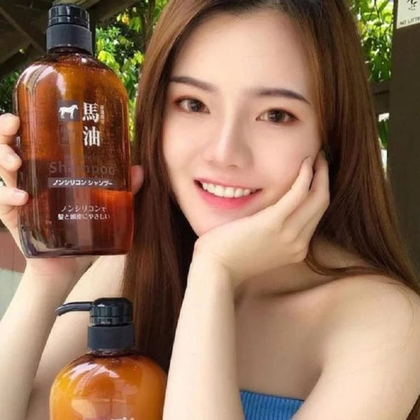 熊野油脂 馬油シャンプー 600ml