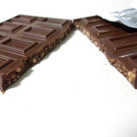 ロッテ クランキーチョコレート クリスピーモルトパフ チョコレートブロック 45g (5個パック)