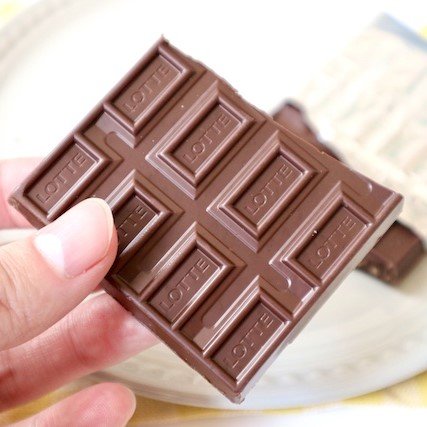 ロッテ クランキーチョコレート クリスピーモルトパフ チョコレートブロック 45g (5個パック)