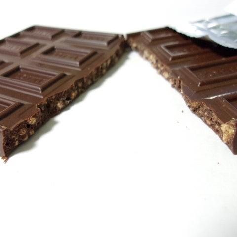 ロッテ クランキーチョコレート クリスピーモルトパフ チョコレートブロック 45g (5個パック)