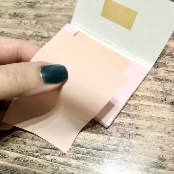 ギャツビー 油分吸収シート クリア 吸油紙 フィルム 75枚