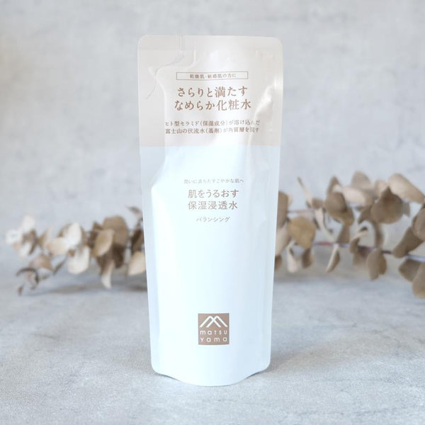 松山香る 肌うるおい保湿液 バランシングローション 詰替 110ml