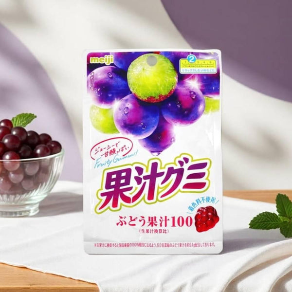 明治 フルーツグミ グレープグミ 54g (3個パック)
