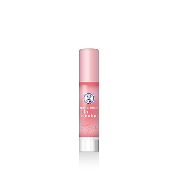 メンソレータム リップフォンデュ メルティ リップバーム ベビーピンク リップスティック 3.2g