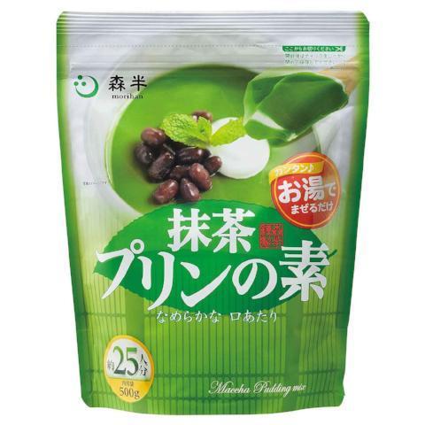 森半 抹茶プリンミックス 業務用 500g