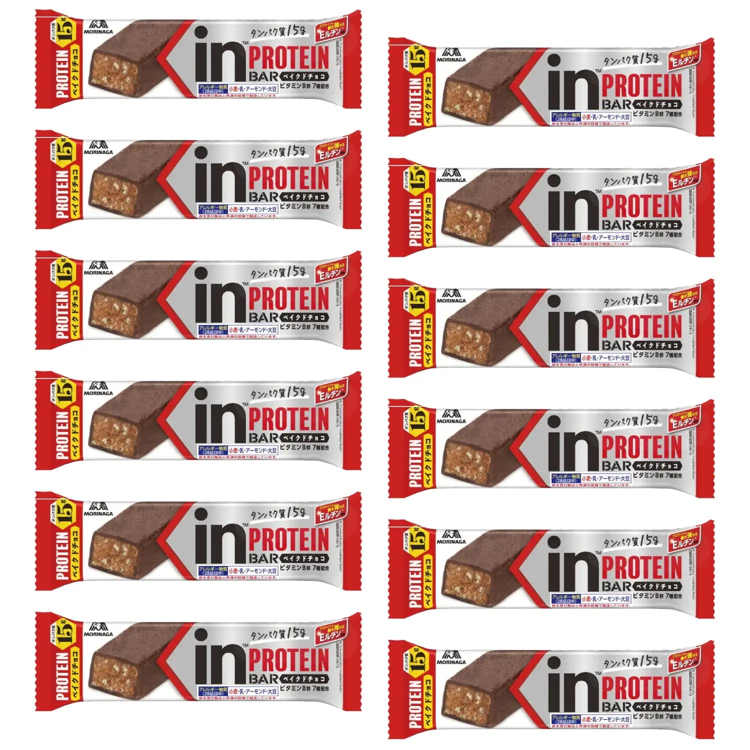 森永ウイダーインバープロテインベイクドチョコレート味(12個入り)