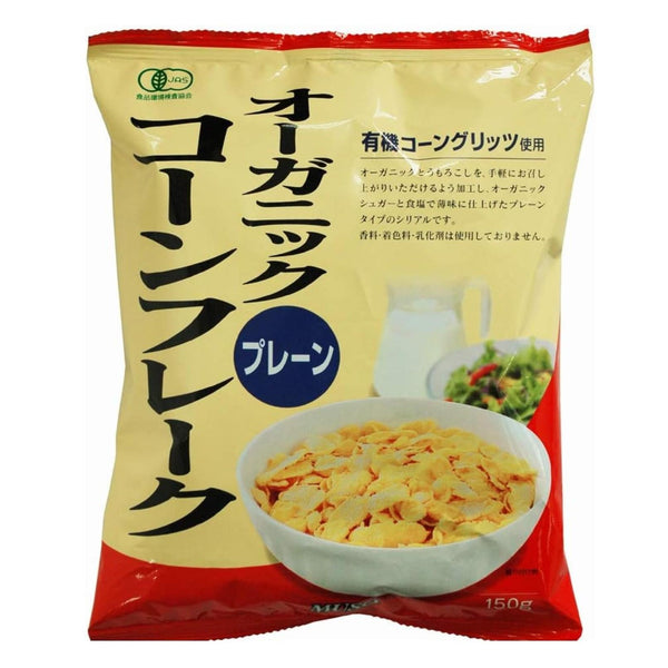 ムソー 無添加オーガニックコーンフレーク プレーン味 150g