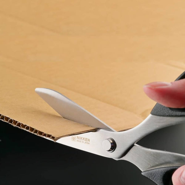 ニッケン 強力段ボール切断ハサミ 多目的ハサミ 200mm