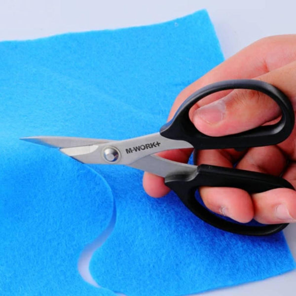 ニッケン M-ワークプラス 工作用はさみ ショートシャープブレード 130mm