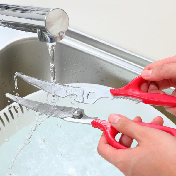 ニッケン 分離式キッチン鋏 カーブギザ刃 250mm