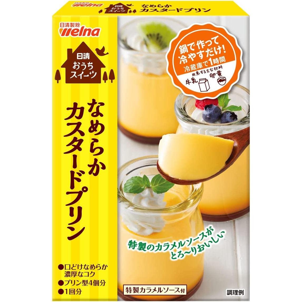 日清 なめらかインスタント和風カスタードプリンミックス 55g