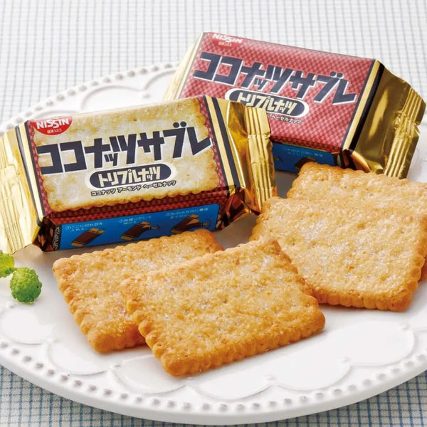 日清シスコ ココナッツサブレ トリプルナッツ ミックスナッツ ココナッツクッキー 16枚