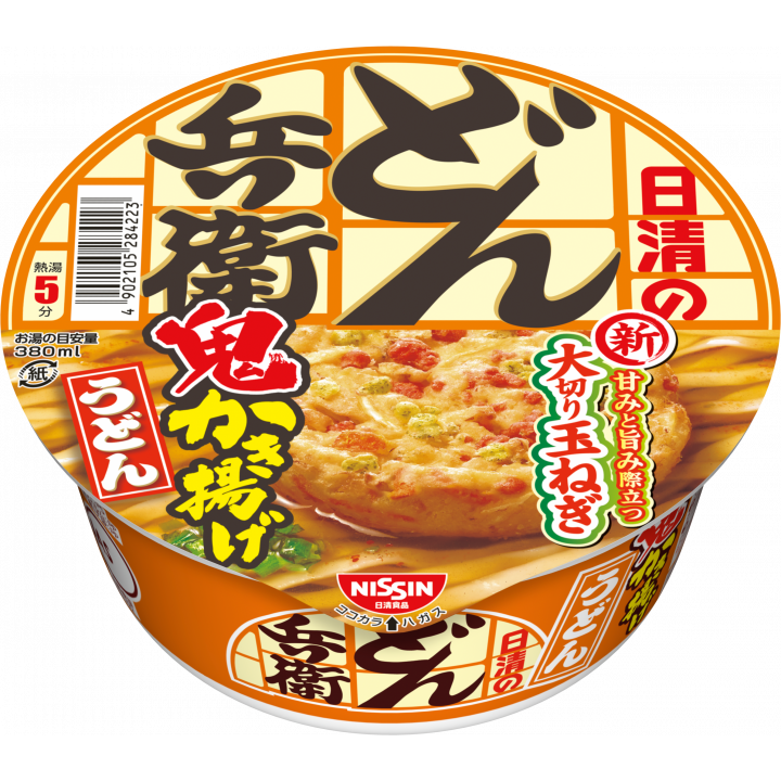 日清のどん兵衛 かき揚げ天ぷらうどん 即席めん 96g