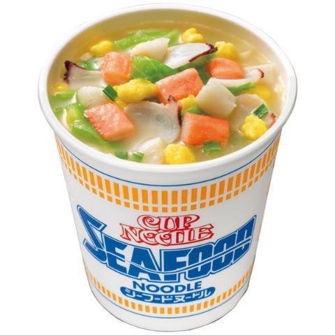 日清 インスタントカップヌードル シーフード味 75g