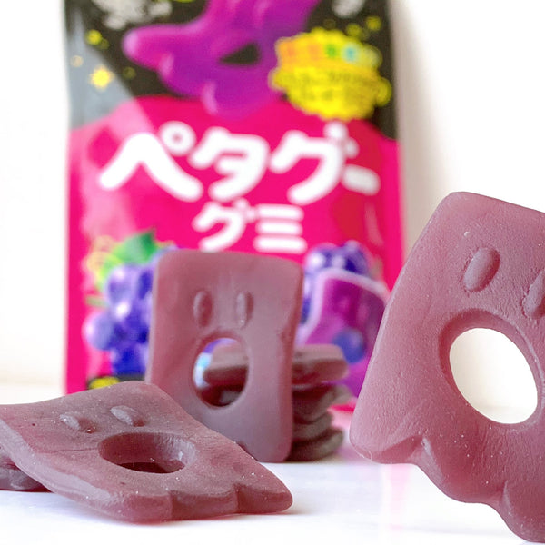 ノーベル ペタググミ グレープ味 キュートグミキャンディ 50g