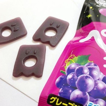 ノーベル ペタググミ グレープ味 キュートグミキャンディ 50g