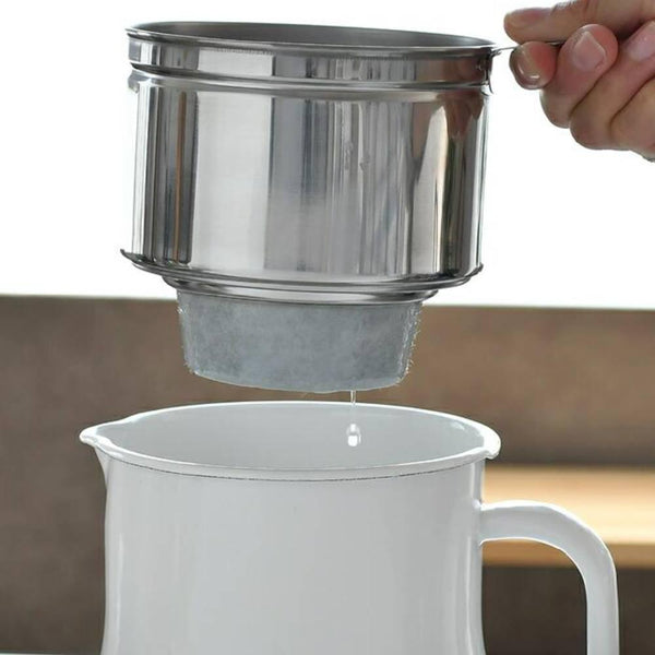 野田琺瑯 オイルポット用活性炭フィルターカートリッジ 2個入