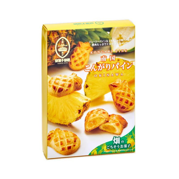御菓子御殿 沖縄クリスピーパイナップルパイケーキ 10個入り