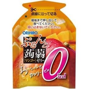 オリヒロ 0カロリー 一口サイズ フルーツこんにゃくゼリー詰め合わせ 432g