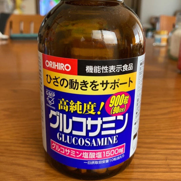 オリヒロ グルコサミン 日本製サプリメント 1500mg 900錠