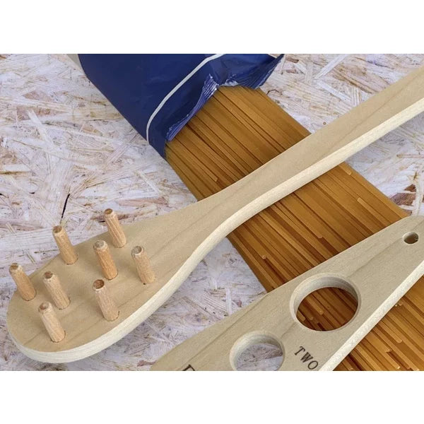 小柳 木製スパゲッティスプーン 天然木 パスタサーバー 300mm