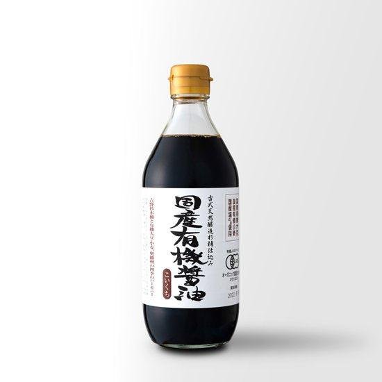 アダチ濃口醤油 オーガニック 濃口醤油 500ml