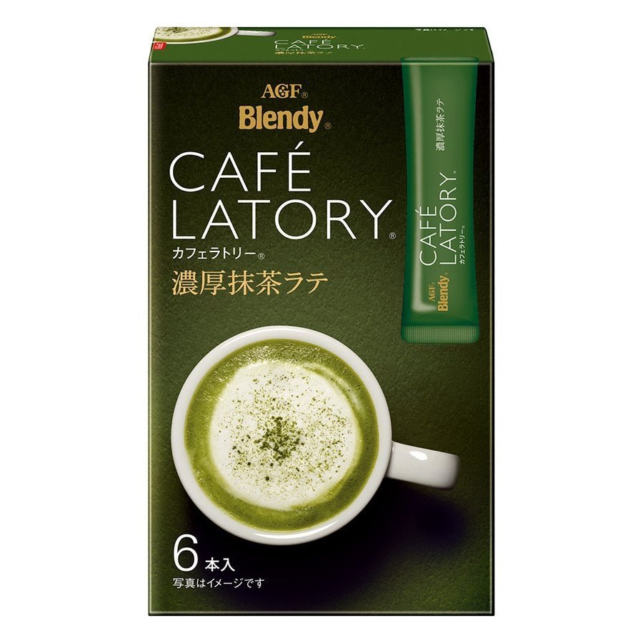 AGF ブレンディ カフェラテ 抹茶グリーンティーラテ パウダー 6本