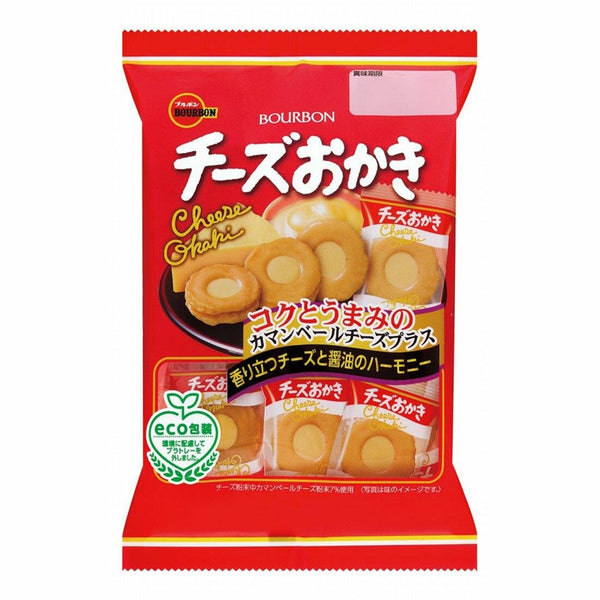 バーボンチーズおかき チーズクリーム入りせんべい 85g