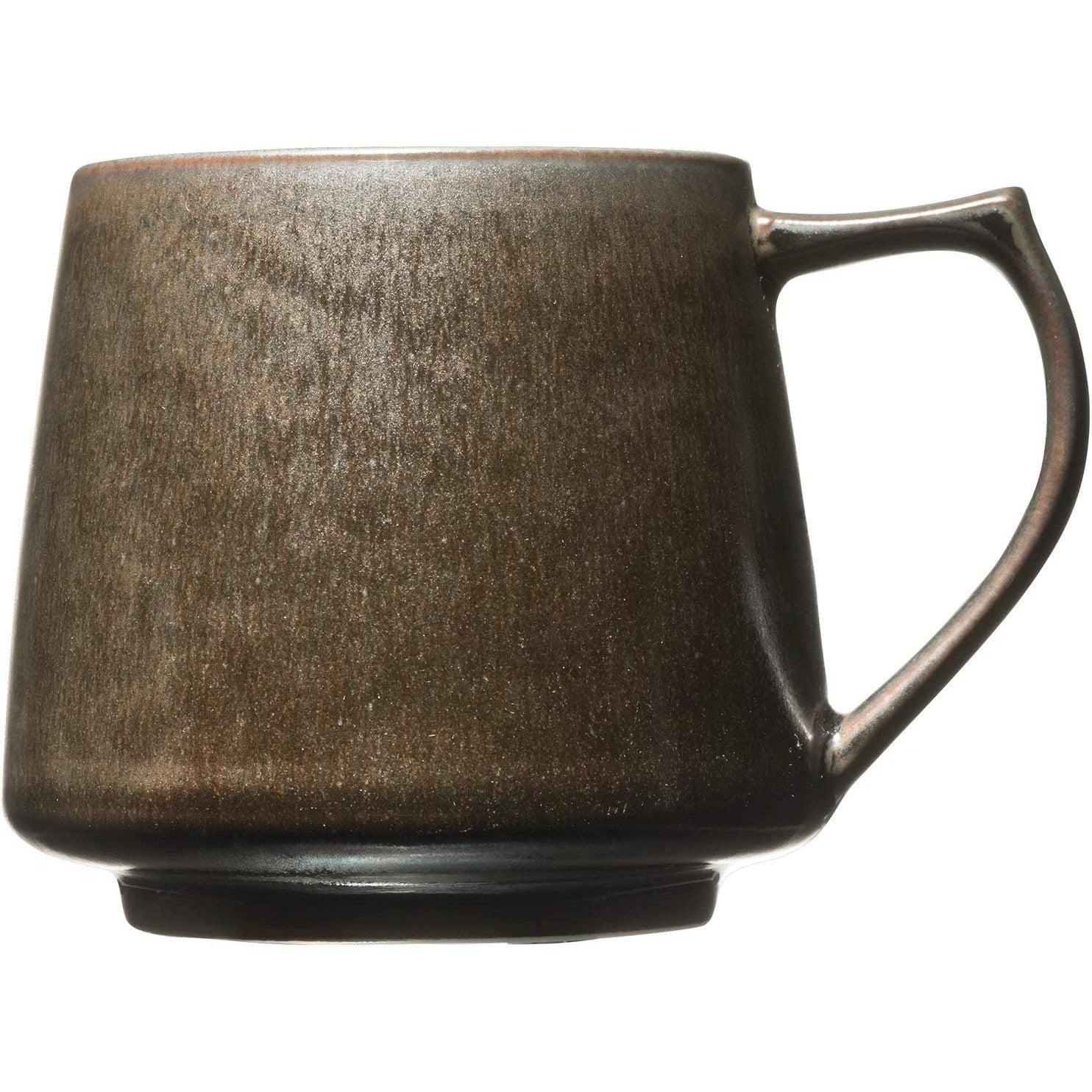 日本製 美濃焼 磁器マグカップ ブラック C811BK